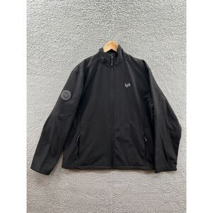 Lyft 1K Rides Softshell Fleece Lined Black Jacket Men’s Size 2XL